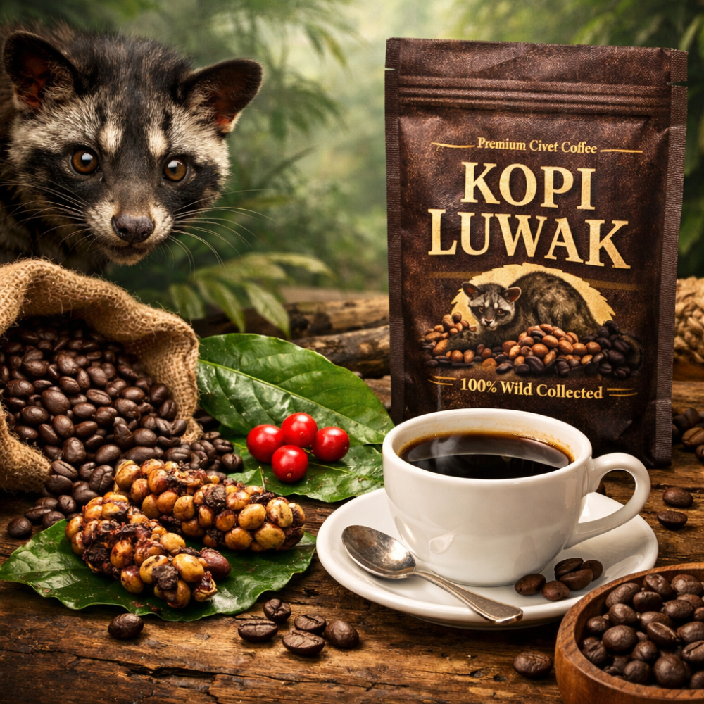 Levně CIBETKOVÁ KÁVA - KOPI LUWAK (90g)