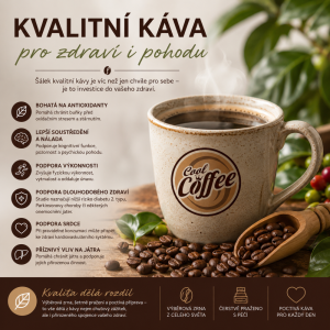 Kvalitní káva a zdraví: Proč je šálek výběrové kávy víc než jen ranní povzbuzení