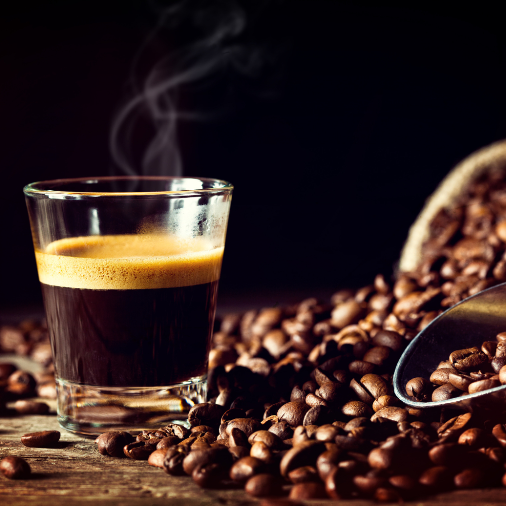 italské espresso Toskánský sen